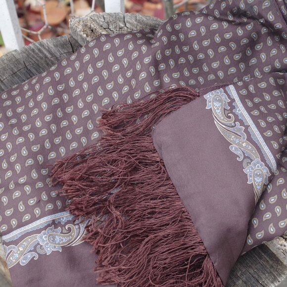 Vintage 100% Italian Scarf By Dion - Picture 1 of 4